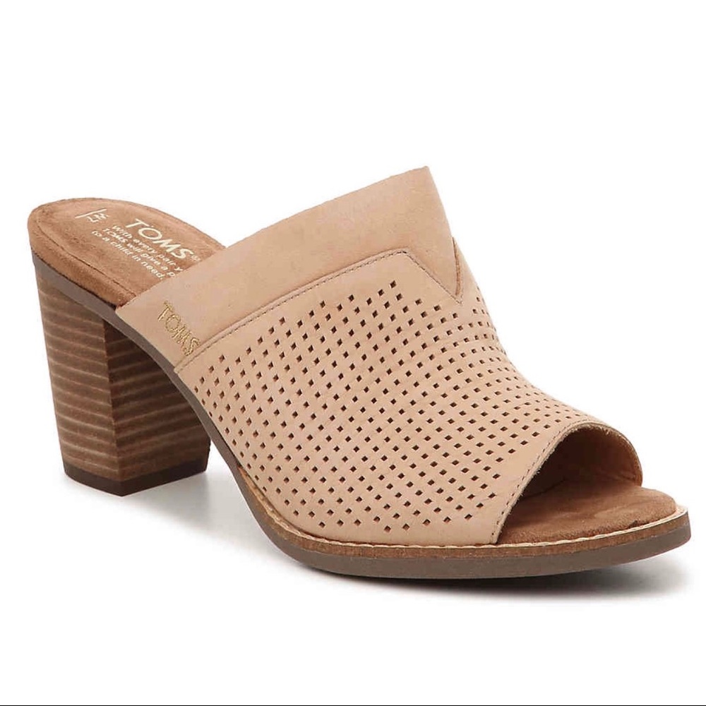 TOMS Majorca Suede Slide Sandal 9